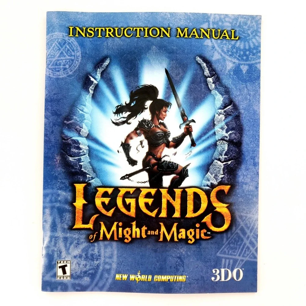 Legends of Might and Magic (PC, 2001) w/ Manual Mint Disc